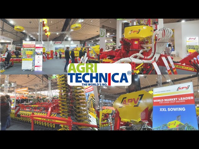 動画のサムネイル画像：AGRITECHNICA 2023 #APV