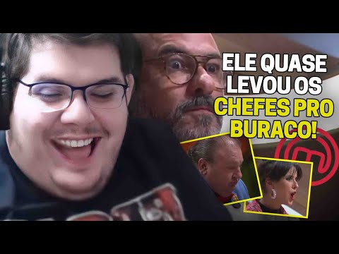 CASIMIRO REAGE: MASTERCHEF -  CAFEZINHO COM PIMENTA? (EP14 - TEMP 09) PT. 1 | Cortes do Casimito