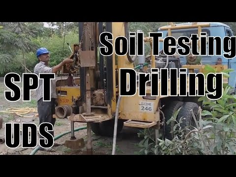 Soil test drilling rigs