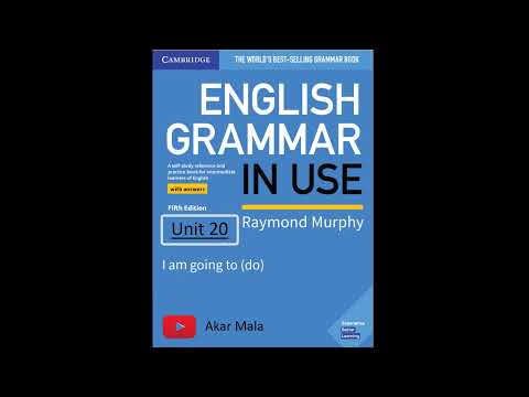 I am going to do| English Grammar in Use, Unit 20