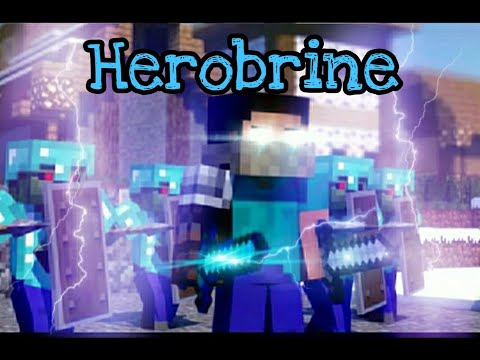 Herobrine- ♪ Legends Never Die ♪. Minecraft Music Animation