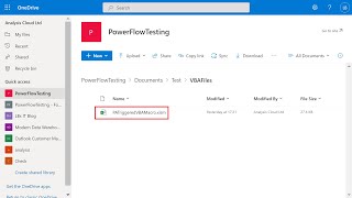 Run VBA on SharePoint Online for Excel files