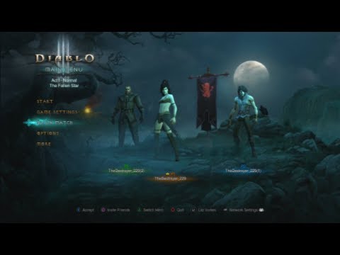 Let's Play Diablo 3 (Co-op) Ep. 0: Character Creation