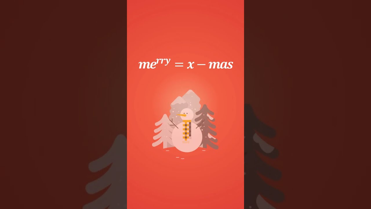 Merry Christmas equation