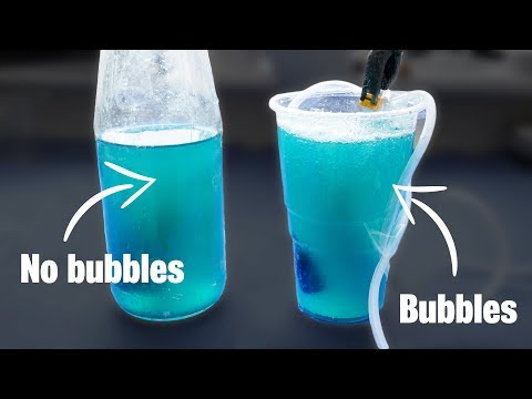 Metal Etching Techniques - Do BUBBLES help?