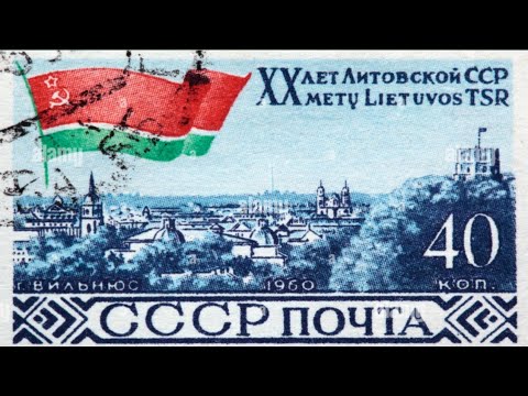 Soviet Anthem 1977 Lithuania SSR version