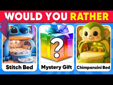 Would You Rather...? Dream MYSTERY Gift Edition 🎁❓🌈 Quiz Galaxy