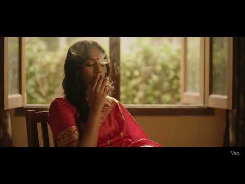 Lonely Indian Housewife bhabhi Smoking cigarette at home / Girl smoking in saree