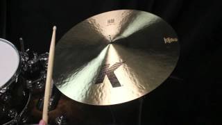 Video thumbnail for Zildjian 20" K Ride by The Drum Shop - Portland, Maine