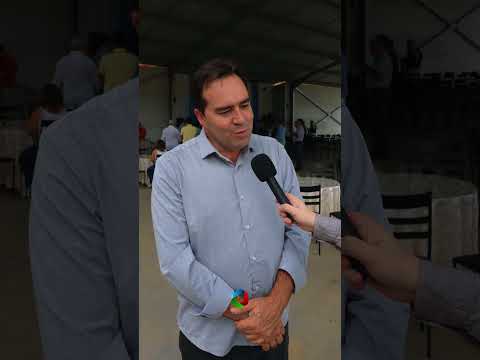 Claudinei Clemente - 1º vice-presidente do CIS-Caparaó - fala da Assembleia em Conceição de Ipanema