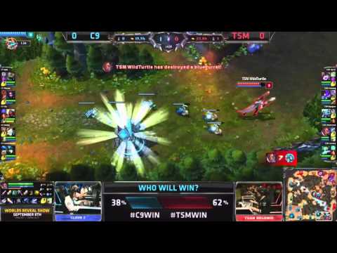 C9 vs TSM - 2014 NA LCS Summer Playoff Finals G1