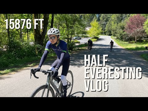 Half Everesting Bike Vlog: Climbing 15876 Ft! [Training for Everesting]