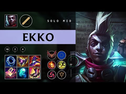 Ekko Mid vs Aurelion Sol - EUW Grandmaster Patch 25.24