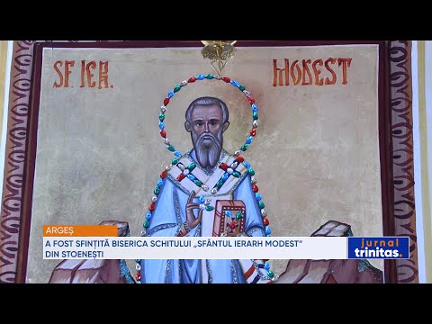A fost sfințită Biserica Schitului „Sfântul Ierarh Modest” din Stoenești