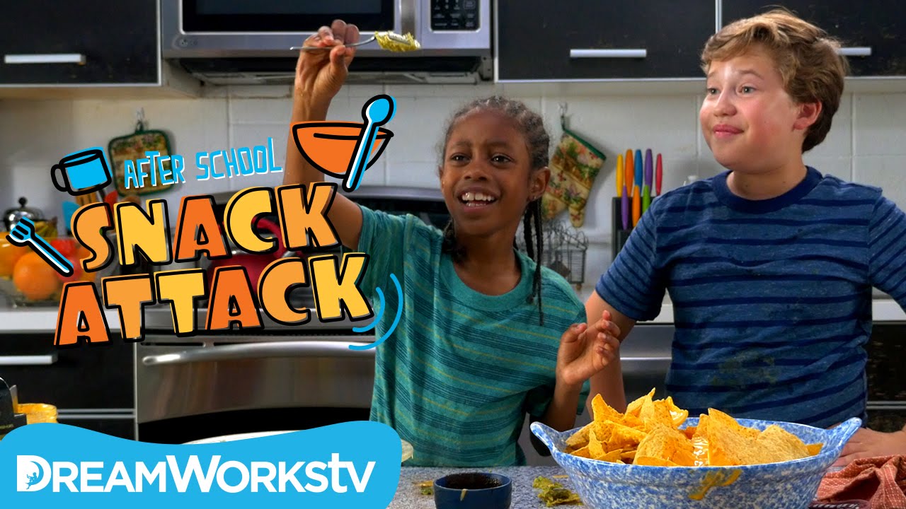 Cheese Nachos and Guacamole I AFTER SCHOOL SNACK ATTACK