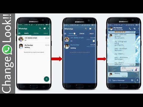 [No Root] How to Change Whatsapp Look Completely!! 😍without using parallel space Video