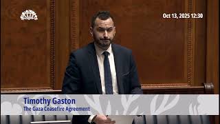 TUV ensures Assembly marks President Trump’s deal ending the conflict in the Middle East