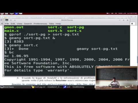 Sistemi di Calcolo, Prof. Demetrescu - lezione 20 (24 Nov. 2016)