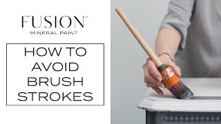 How To Paint And NOT See Brush Strokes