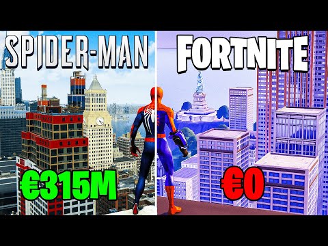 I created a SPIDER-MAN GAME in FORTNITE
