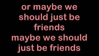 Just Friends lyrics - Shane Harper