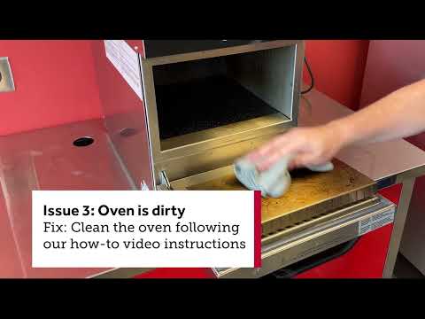 TurboChef CiBO+ Oven Troubleshooting