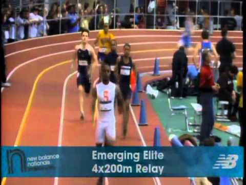 Boys 4x200m EE Heat 5 - New Balance Indoor Nationals 2011