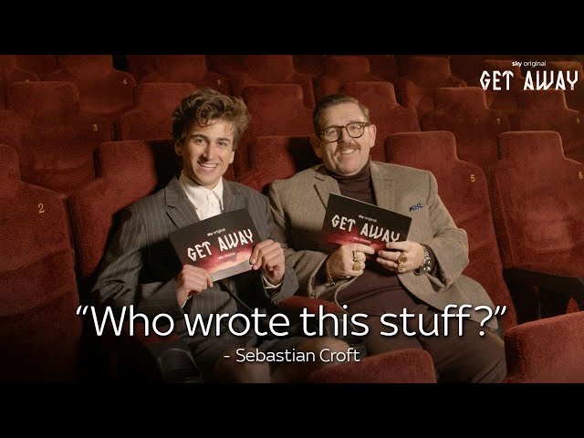Nick Frost & The Cast Of Get Away Play Remembering Your Lines