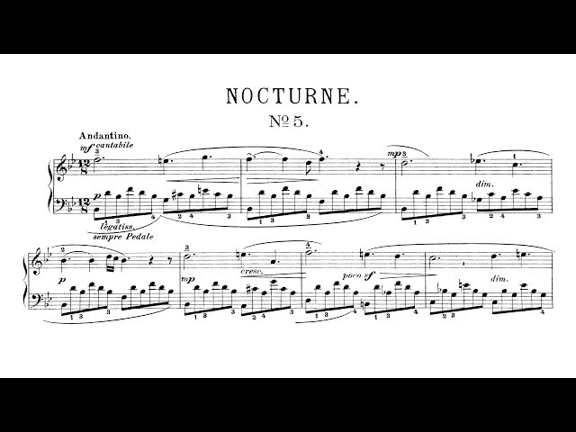 Vídeo relacionado con MORE THAN THE SCOREFIELD NOCTURNE NO 5 P: From the Series More Than the Score, Sheet (Edition Peters)