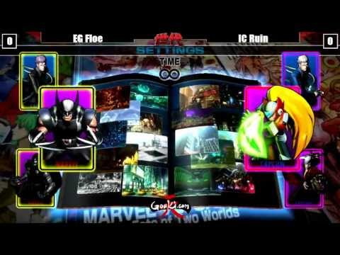 Generations 1 UMvC3 Winners Finals EG Floe VS IC Ruin