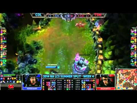 compLexity vs Team SoloMid | COL vs TSM | 2014 NA LCS Summer Split W4D2 G2 [HQ]
