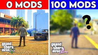 I INSTALLED *100 MODS* 😱 IN GTA 5  IS THIS GTA 