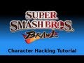 Super Smash Bros Brawl Character Hacking Tutorial