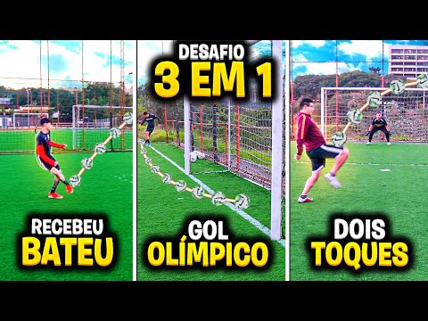 O DESAFIO PARECE FÁCIL MAS NÃO É… - DESAFIO 3 em 1