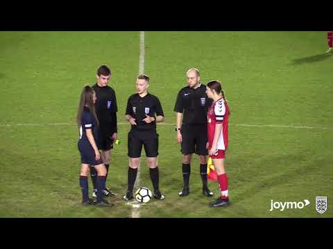 Heatons Group U16 Girls Youth Cup Final - Fleetwood Town Juniors v BFC Women | FIRST HALF |