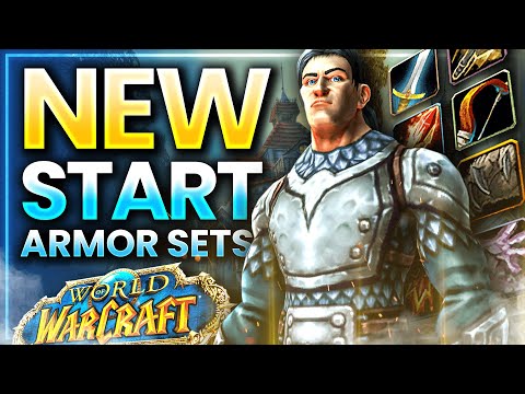 NEW Starter Armor Sets In Patch 9.1.5 -  Good or Bad? | WoW Shadowlands Patch 9.1.5