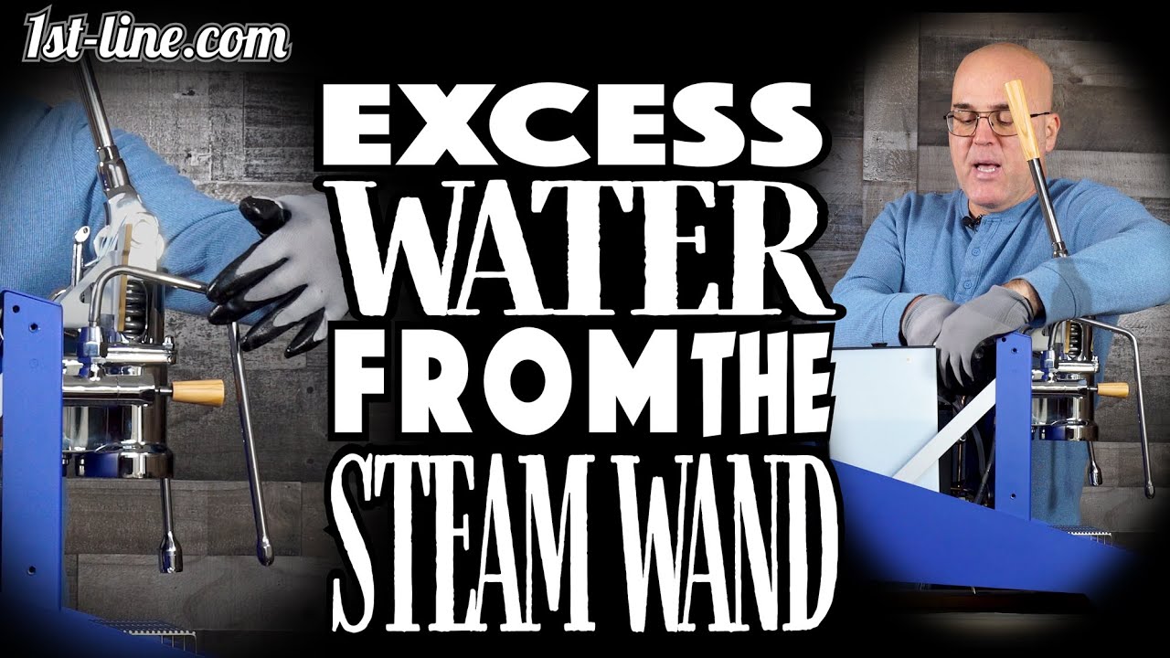 Excess Water from the Steam Wand: Nurri L-Type Lever Leva Dual Boiler Espresso Machine