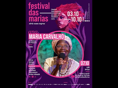 07 .10 19h Mutuca de Primeira Ana Maria Carvalho | Videoclipe