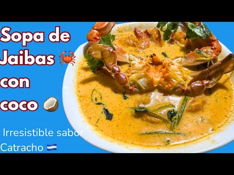 SOPA DE JAIBA CON COCO al estilo HONDUREÑO🦀🇭🇳Sabor Catracho en tu cocina!