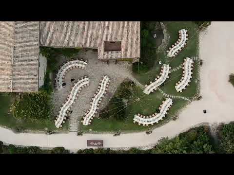 Backstage: Building the Set for a Wedding in Umbria