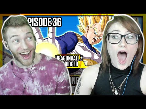 VEGETA FINALLY DID IT!!! Reacting to "DragonBall Z Abridged Episode 36" with Kirby!