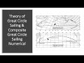 Theory Of Great Circle Sailing And Composite Great Circle Sailing Solved Example