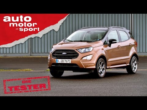 Ford Ecosport (2019): Warum steht da Sport drauf? - Die Tester | auto motor und sport