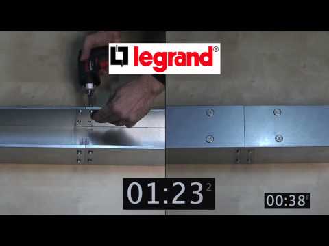 Legrand Salamandre Steel Trunking Range - Old v New