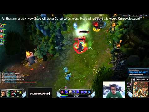 TSM Wildturtle Graves 1vs2 Double Kill on stream - League of Legends
