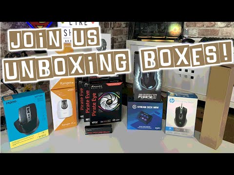 Unboxing Boxes LIVE Some of the reviews coming up - Tech Chat Q&A