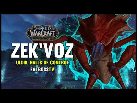 Zek'voz - Uldir, Halls of Control - BFA Alpha - FATBOSS