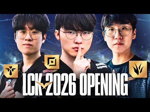 LCK SEASON 2026 OPENING