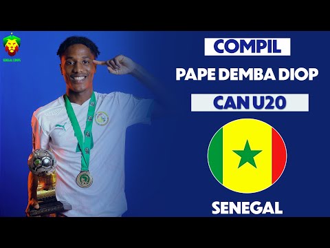 Pape Demba Diop - CAN U20 2023 - meilleur buteur