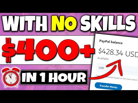 Get Paid $400+ in 1 Hour (WITH NO SKILLS) Just Copy and Paste! Make Money Online
